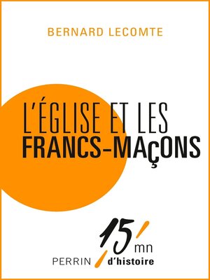 cover image of L'Eglise et les Francs-maçons